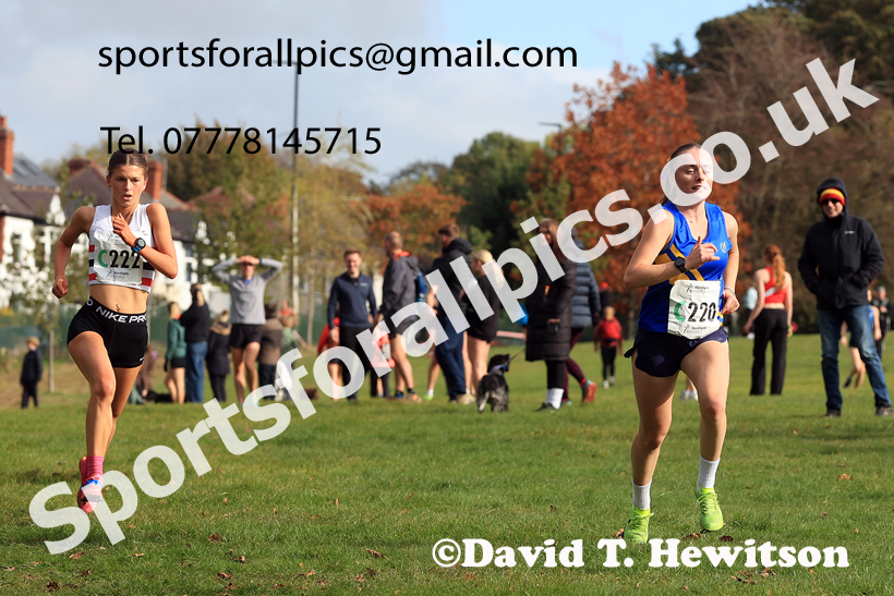 Senior Womens 2026 Northern Cross Country Relays, Graves Park, Sheffield. Photo: David T. Hewitson/Sports for All Pics